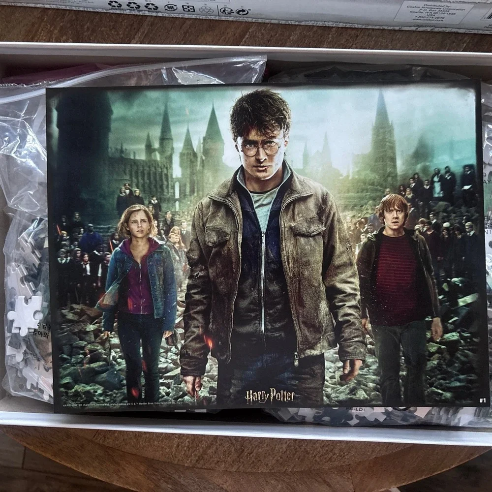 Harry Potter Wizarding World Prime 3D Lenticular Puzzles - 2 puzzles- 500pc ea